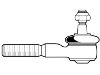 Spurstangenkopf Tie Rod End:7333414