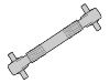 横拉杆总成 Tie Rod Assembly:N 6570
